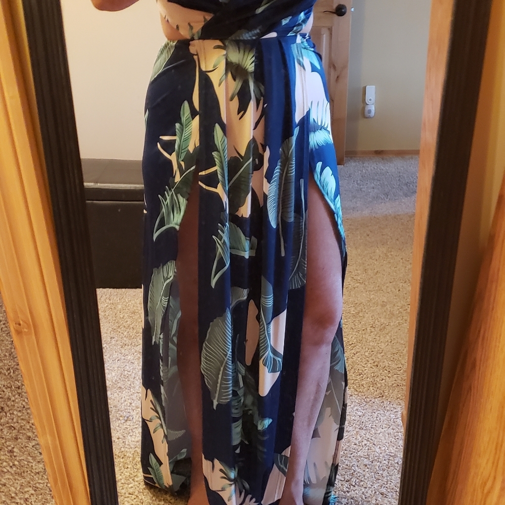 New Sexy unique Hawaiian cover dress - NWOT - Picture 6 of 6